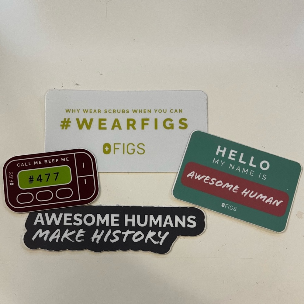 FIGS Stickers